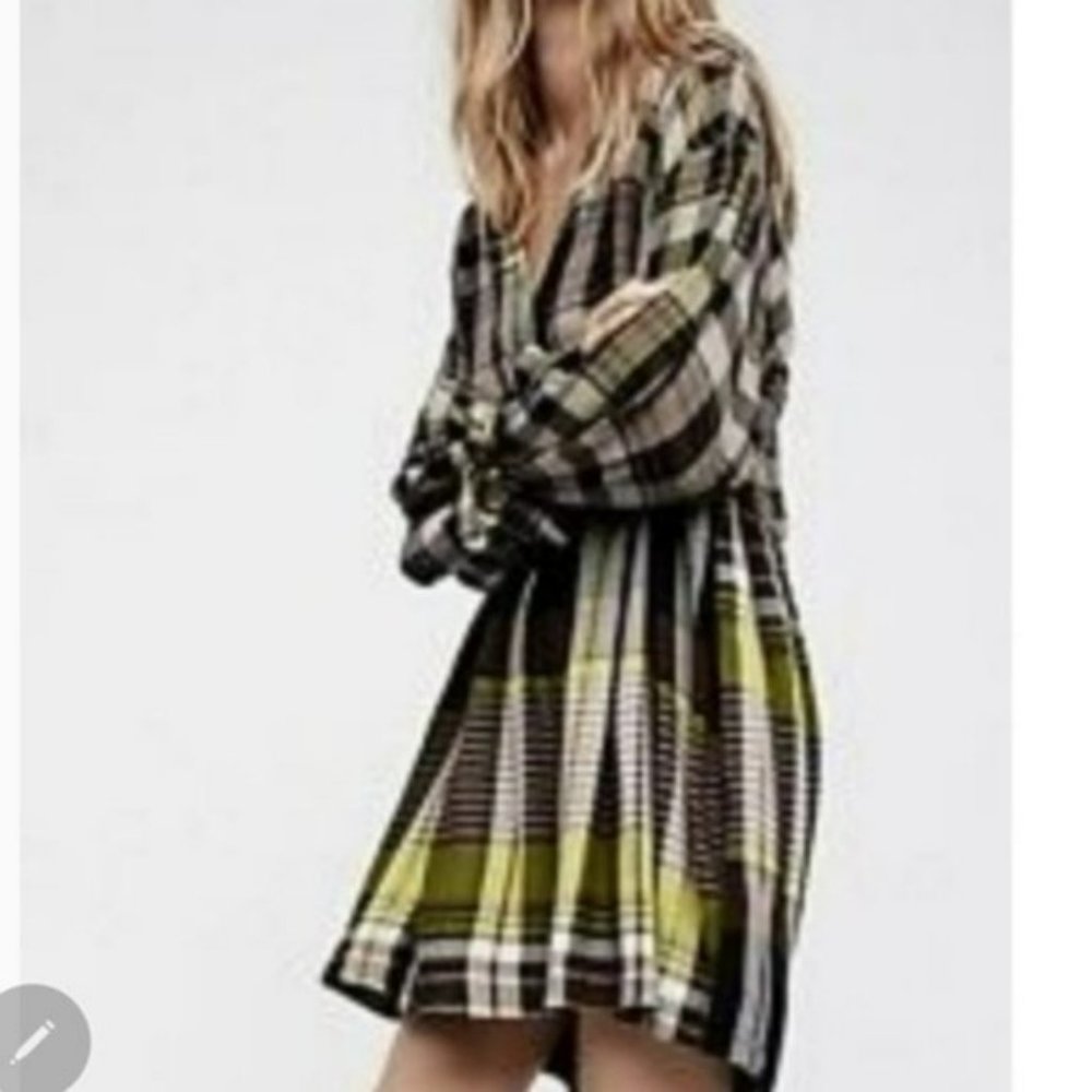 Free People Swing Babydoll dress NWOT - Picture 2 of 6